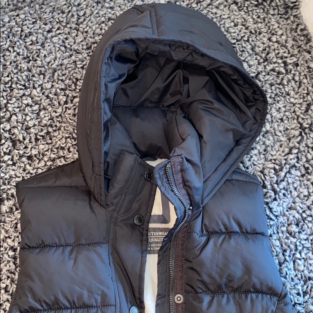 Abercrombie and Fitch fuzzy Vest